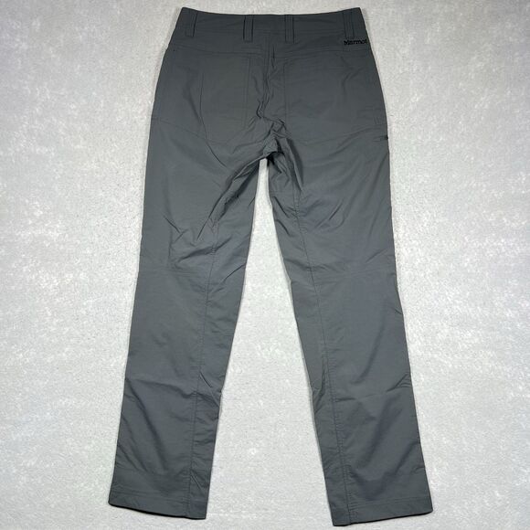 Marmot Performance Pants Men’s 30x32 Gray Chino Hiking Outdoors - Picture 8 of 14